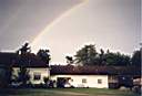 Rainbow above the farm